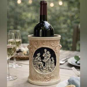 Original Thewalt West Germany Stoneware Wine Crock / Vase – Rustic German Decor